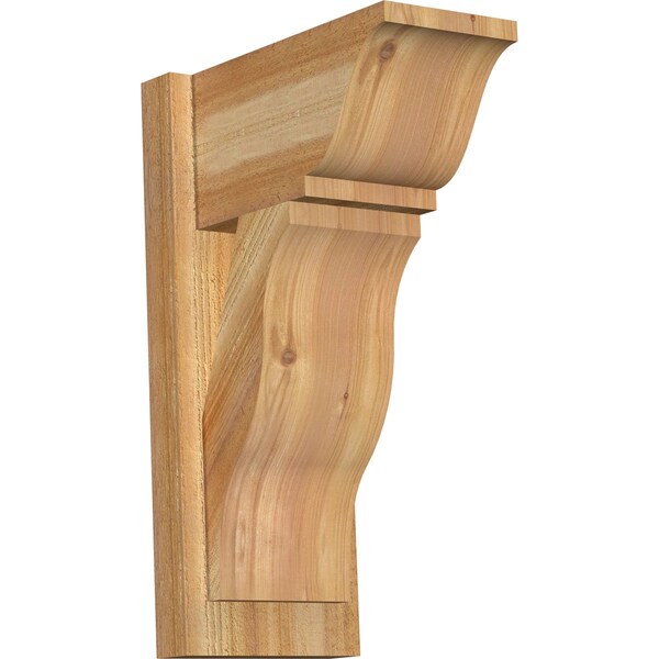 Ekena Millwork Funston Traditional Rough Sawn Outlooker, Western Red Cedar, 8"W x 14"D x 22"H OUT08X14X22FST01RWR - main